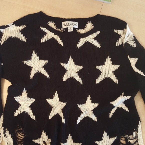Wildfox Sweaters - Seeing Stars Wildfox Star Knit Sweater